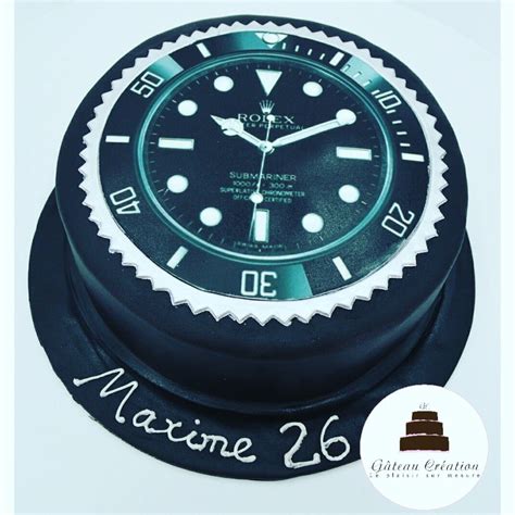 gateau anniversaire montre rolex|Gâteau Montre Rolex .